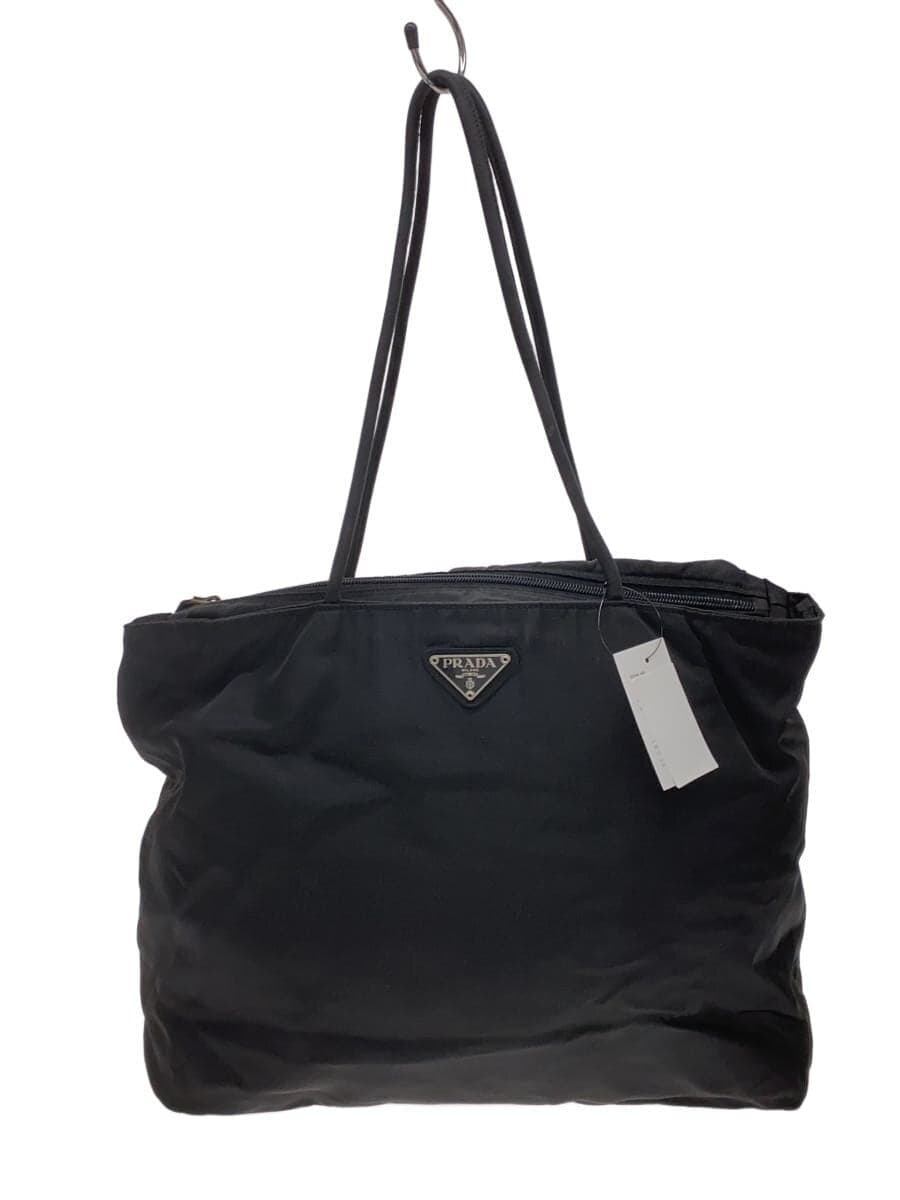 PRADA Tote Bag Nylon BLK