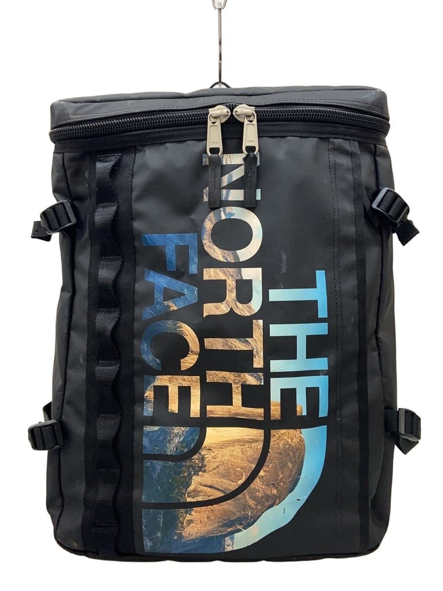 THE NORTH FACE backpack -- BLK all-over pattern NM81939 has damage