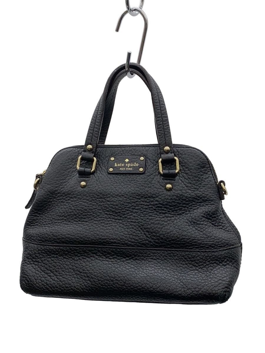 kate spade new york Shoulder Bag Leather BLK Solid