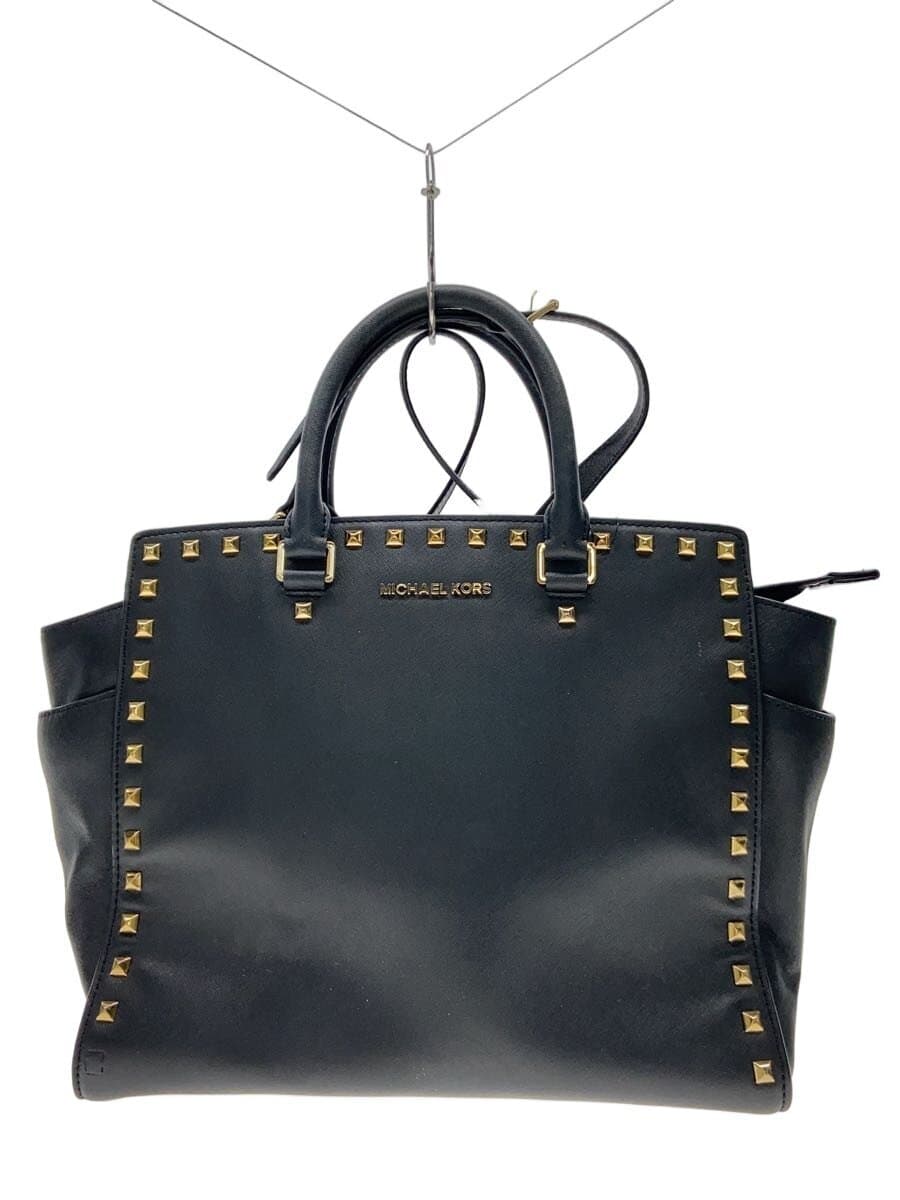 MICHAEL MICHAEL KORS Shoulder Bag Leather BLK