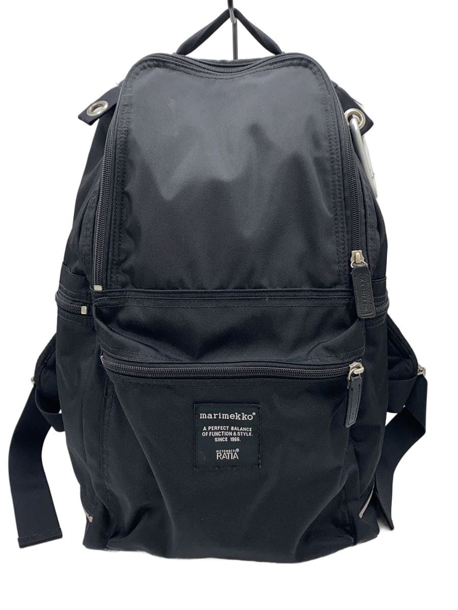 marimekko Backpack Polyester BLK 026994