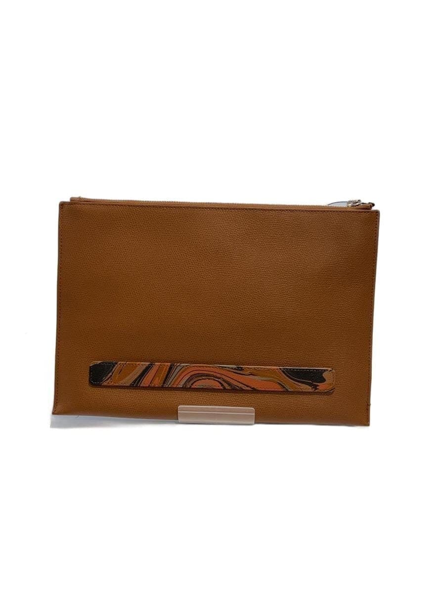 FURLA Clutch Bag Leather NVY