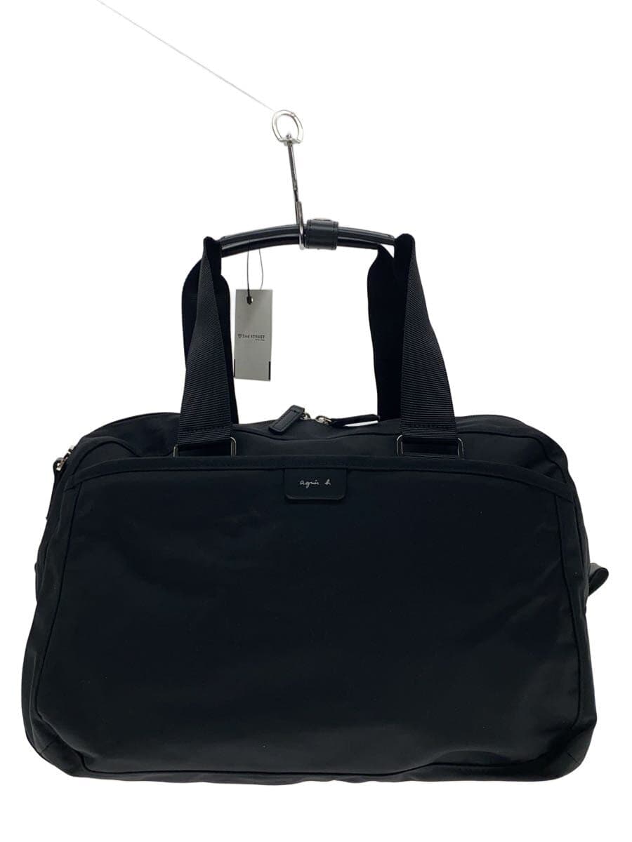 agnes b. Boston Bag -- BLK Solid Color RAT01-01