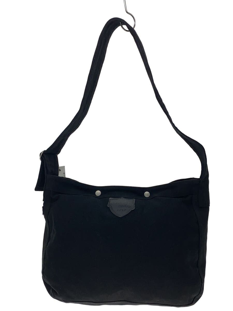 Schott Shoulder Bag -- BLK Solid Color
