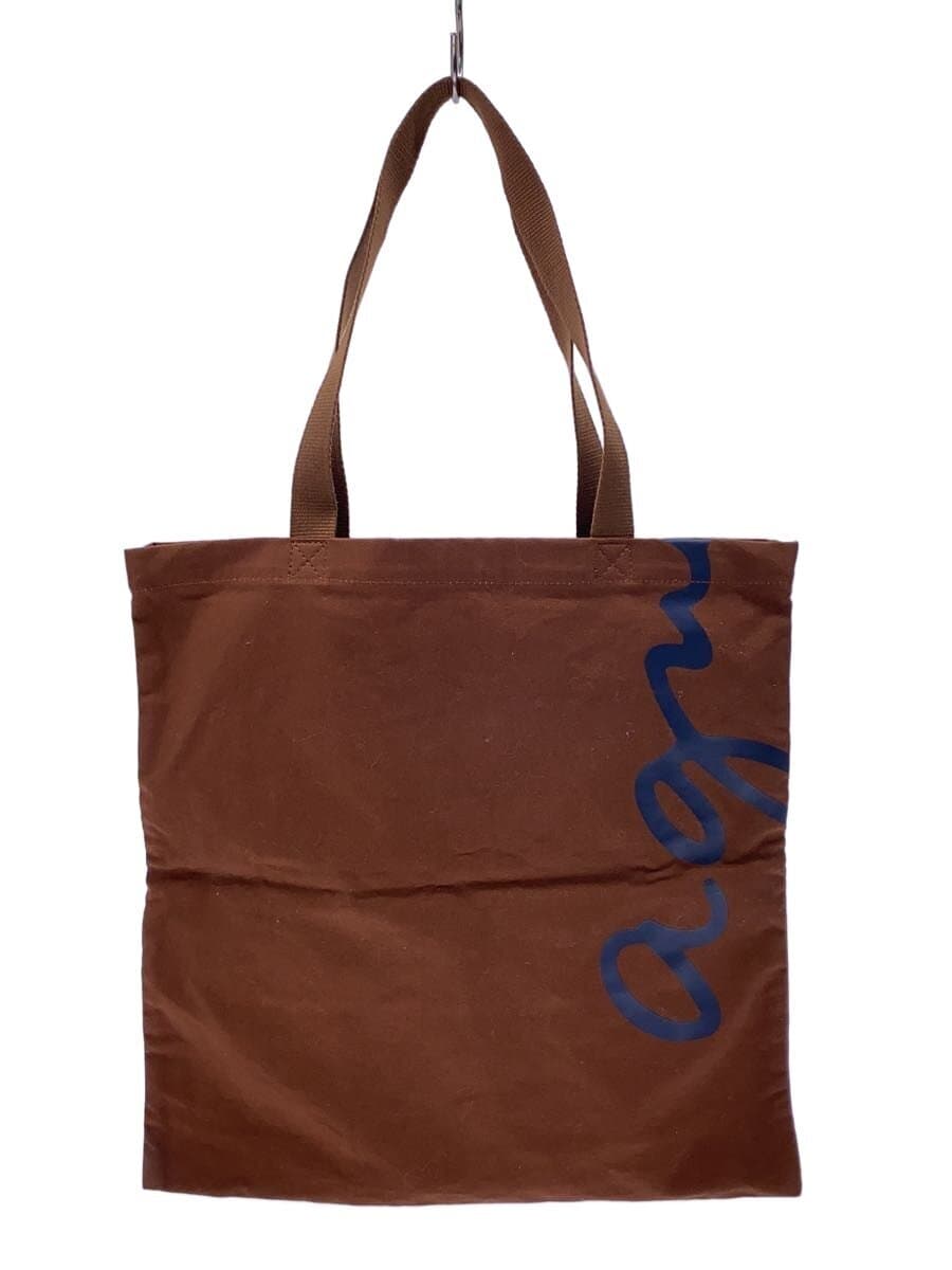 agnes b. Tote Bag Cotton BRW NS05B-01