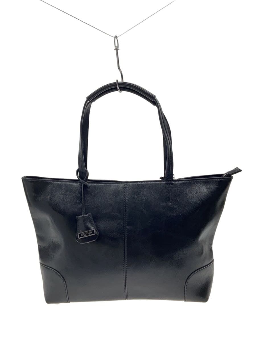 RE Gi STA Tote Bag Leather BLK Solid
