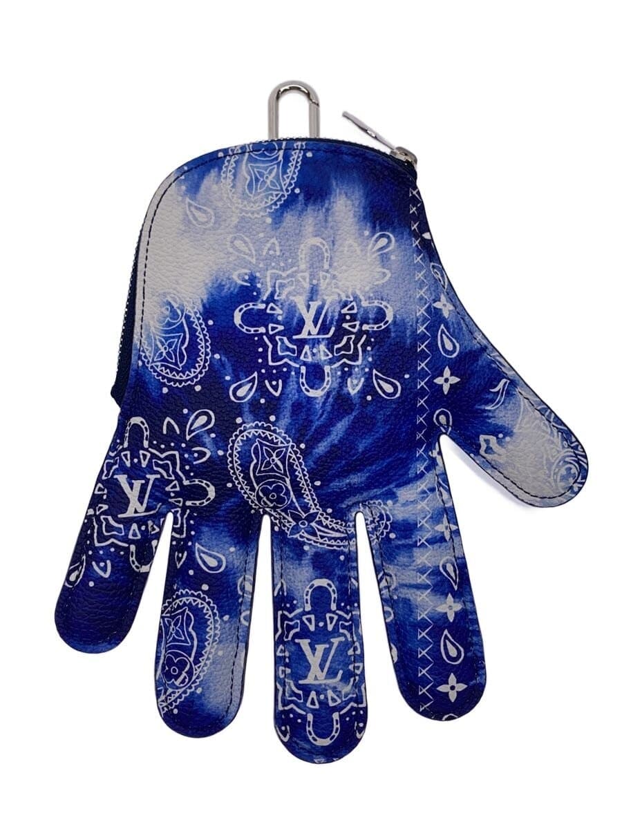 LOUIS VUITTON Pouch BLU All Over Pattern M81410