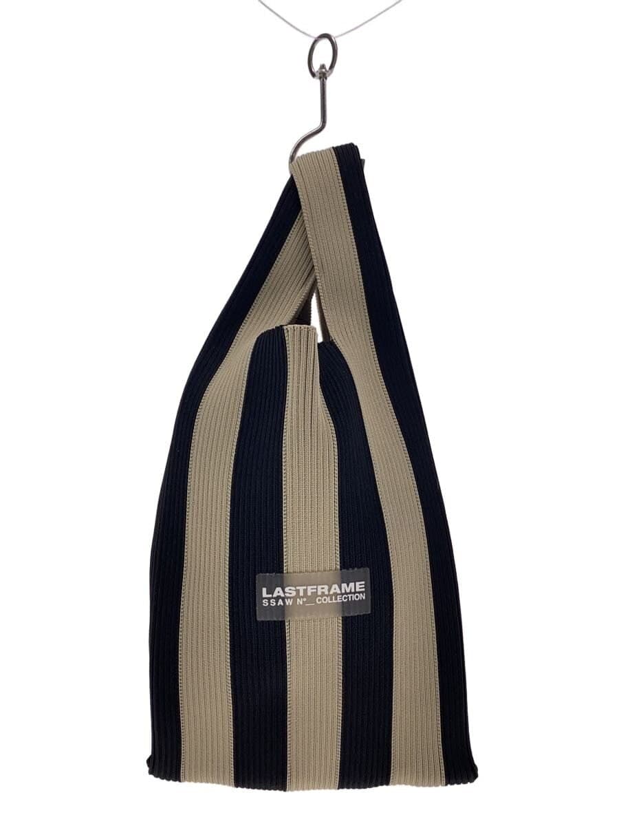 LASTFRAME Handbag -- BLK Stripe