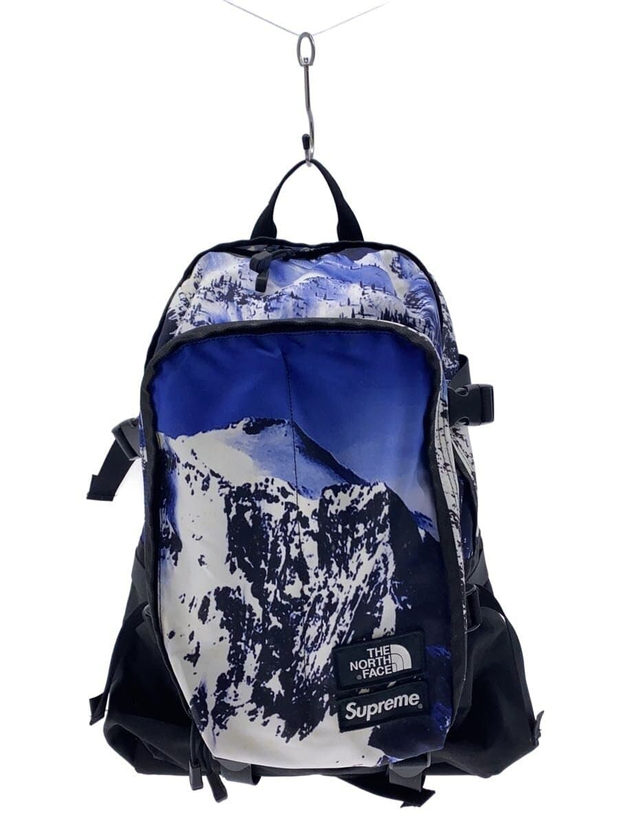 THE NORTH FACE × Supreme Backpack -- BLU All-over pattern