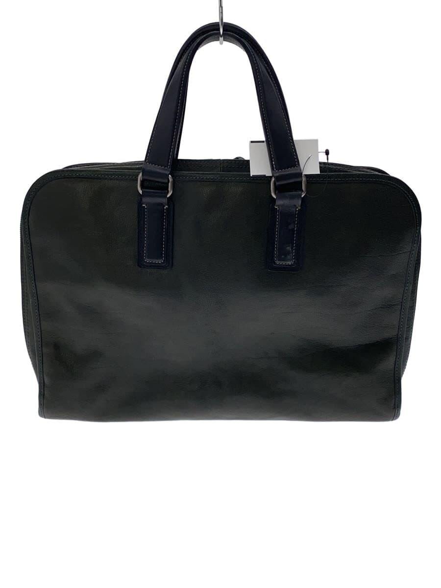 Tsuchiya Kaban Briefcase Leather GRN Solid