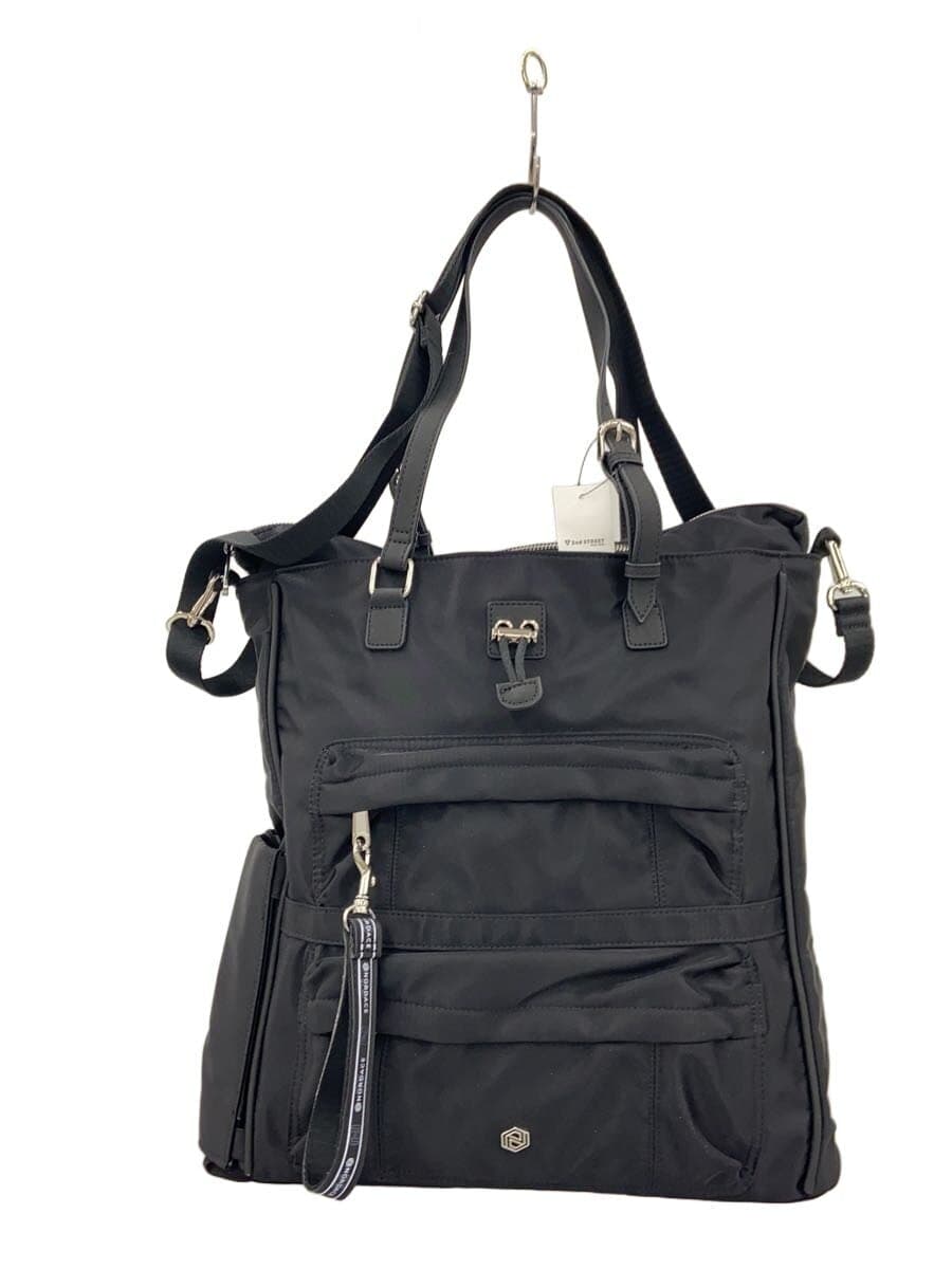 NORDACE Tote Bag Nylon Black Plain Smart Tote Bag