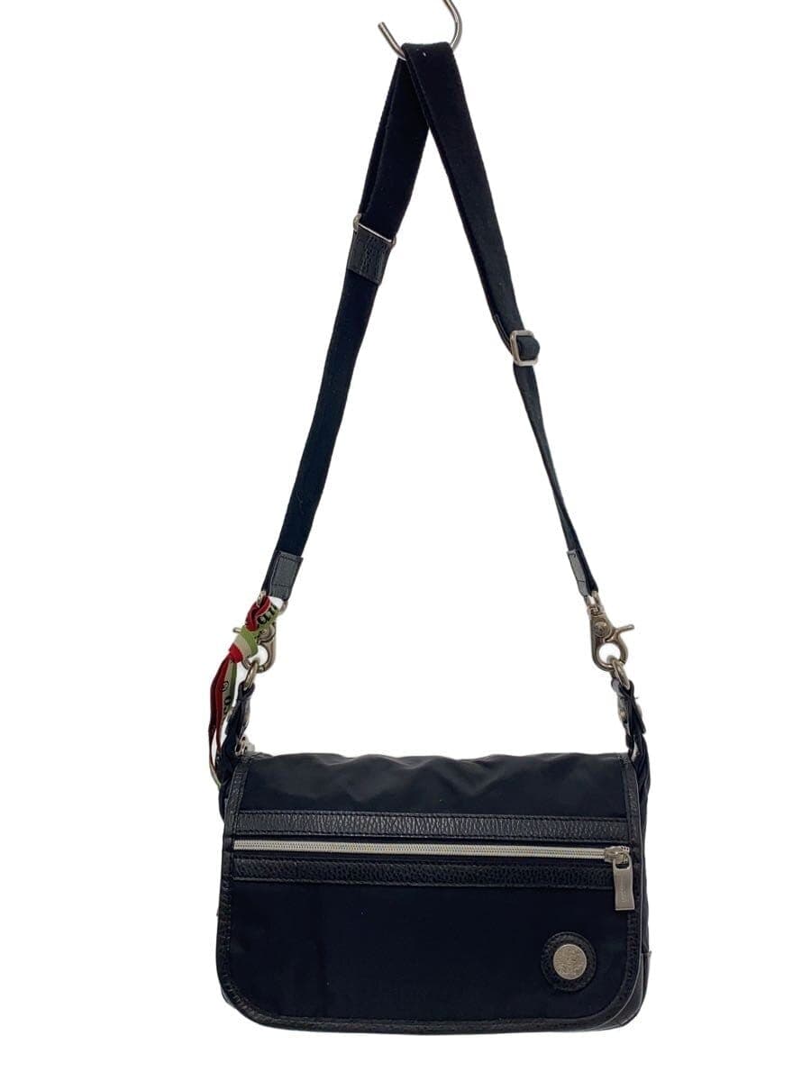 Orobianco Shoulder Bag Nylon Black Solid Color