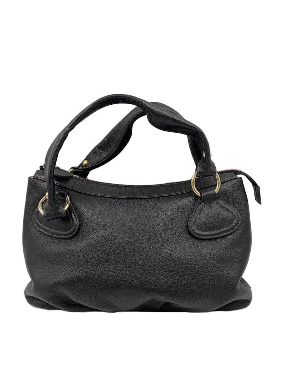 LANVIN Handbag BLK Solid