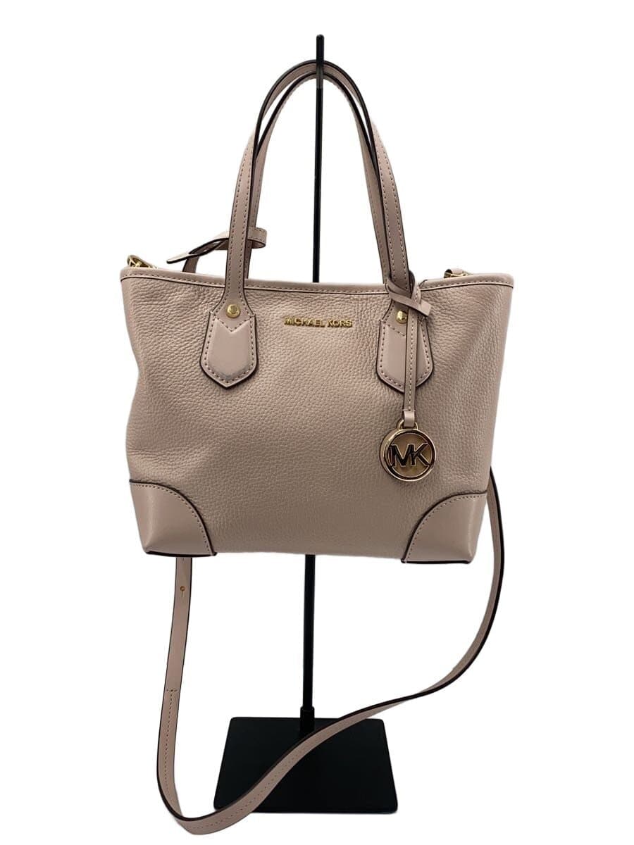 MICHAEL KORS Shoulder Bag Leather PNK AB-1905