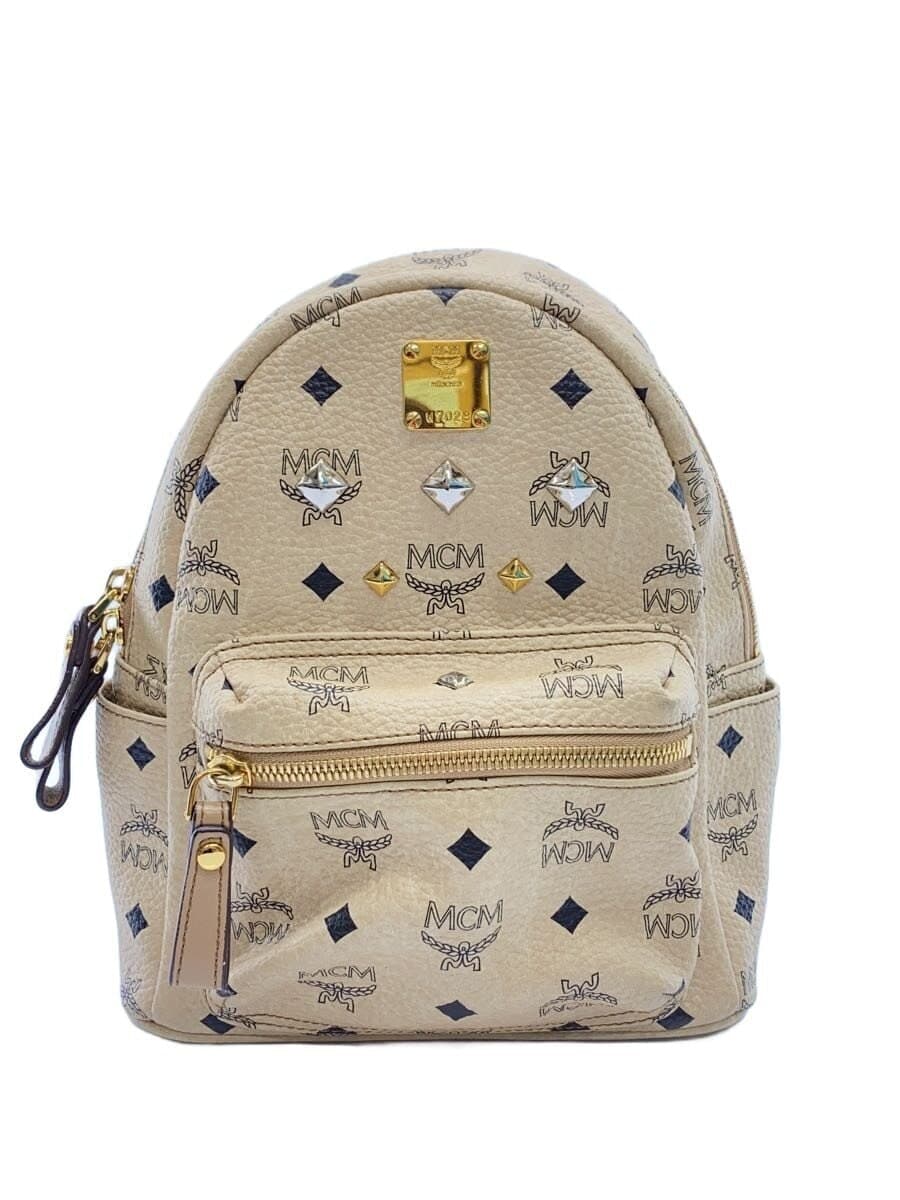MCM Backpack KHK Monogram