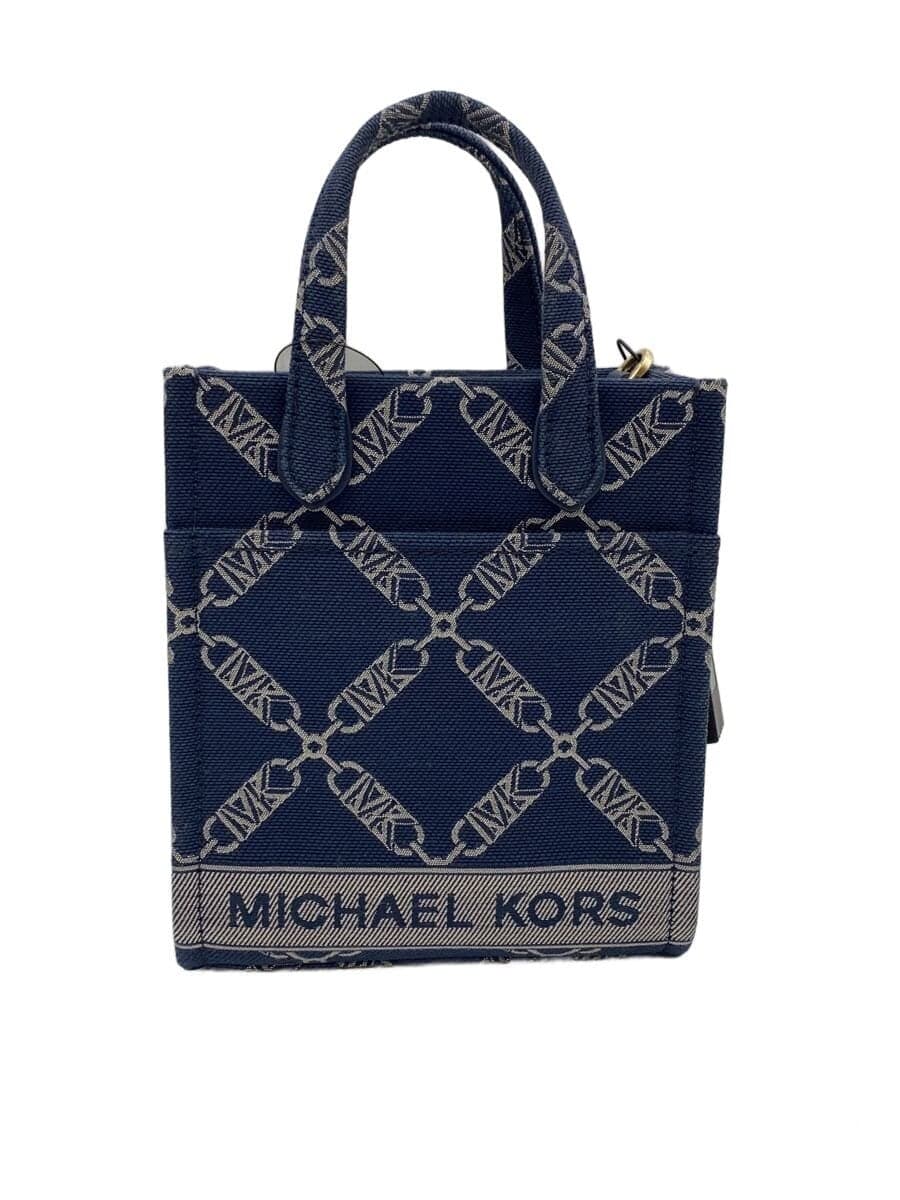 MICHAEL KORS Shoulder Bag NVY All Over Pattern CE-2303