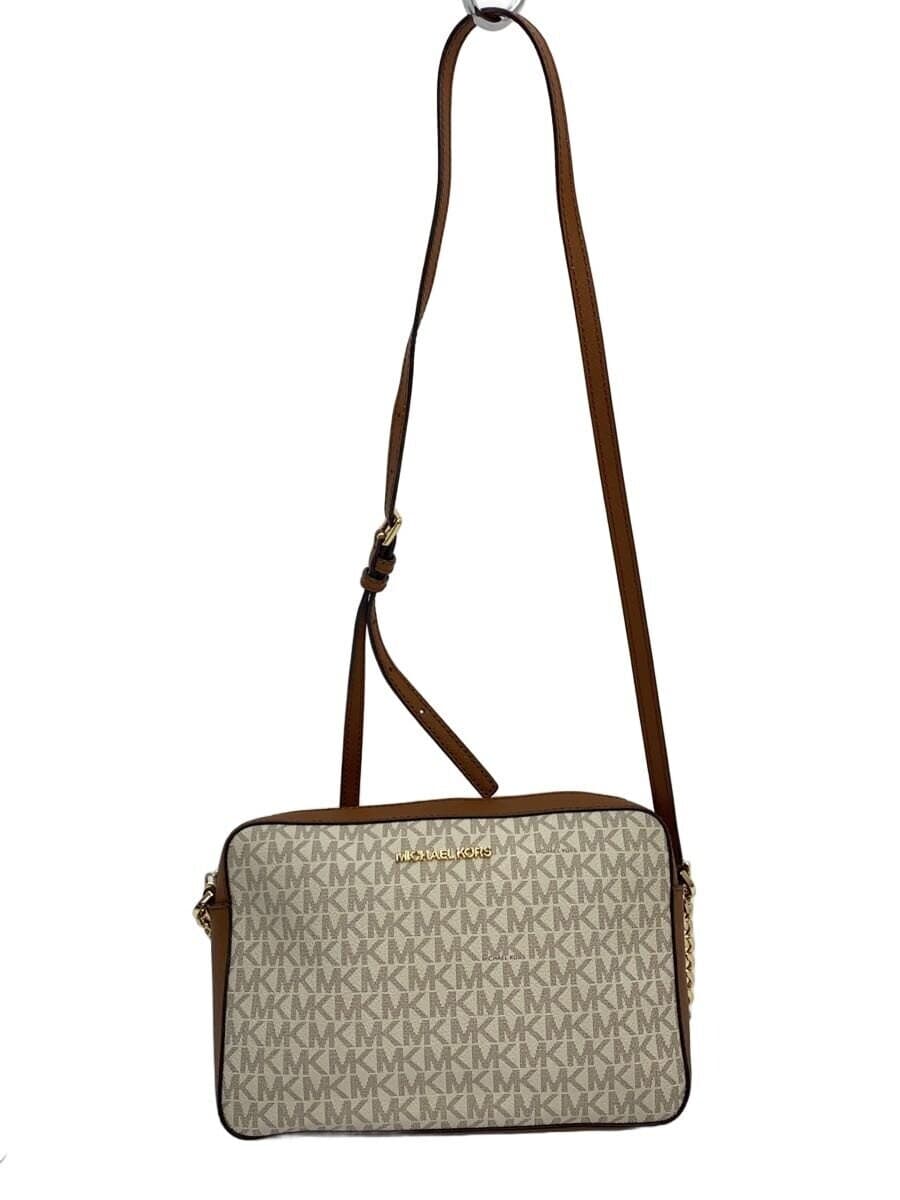 MICHAEL KORS Shoulder Bag Leather WHT ca2302