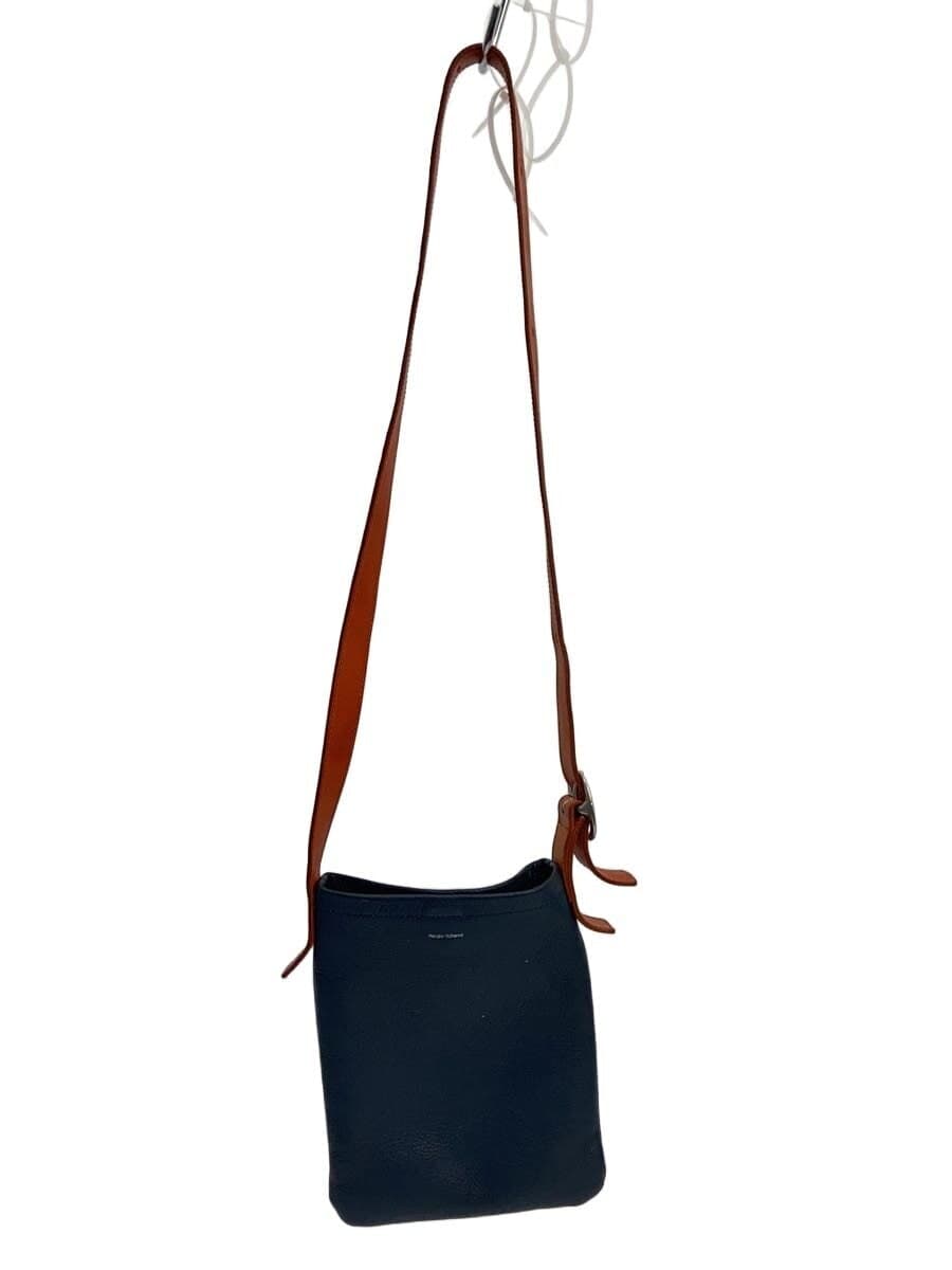 Hender Scheme Shoulder Bag Leather NVY ONE SIDE BELT BAG SMALL