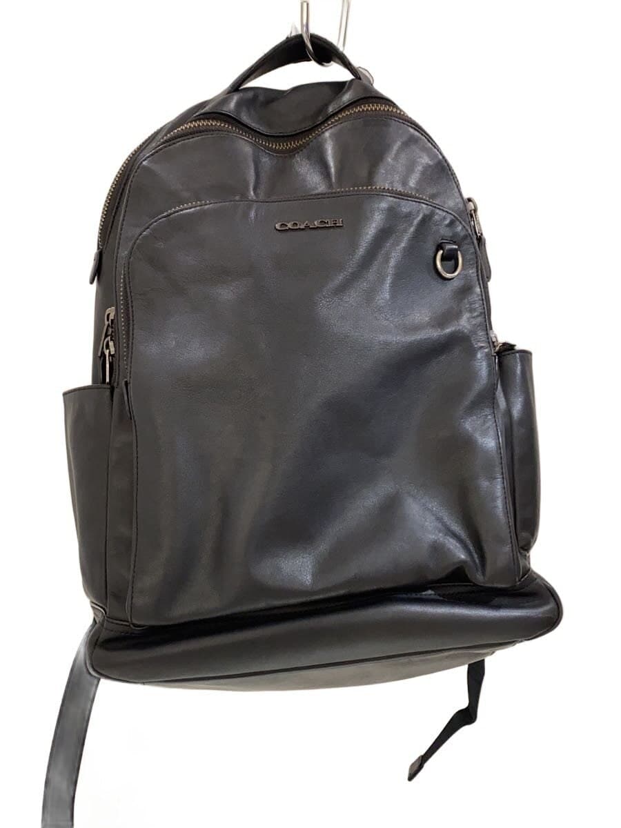 COACH Graham Backpack Leather Black 89939