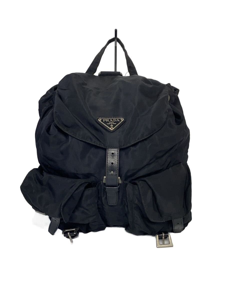 PRADA Backpack Nylon BLK