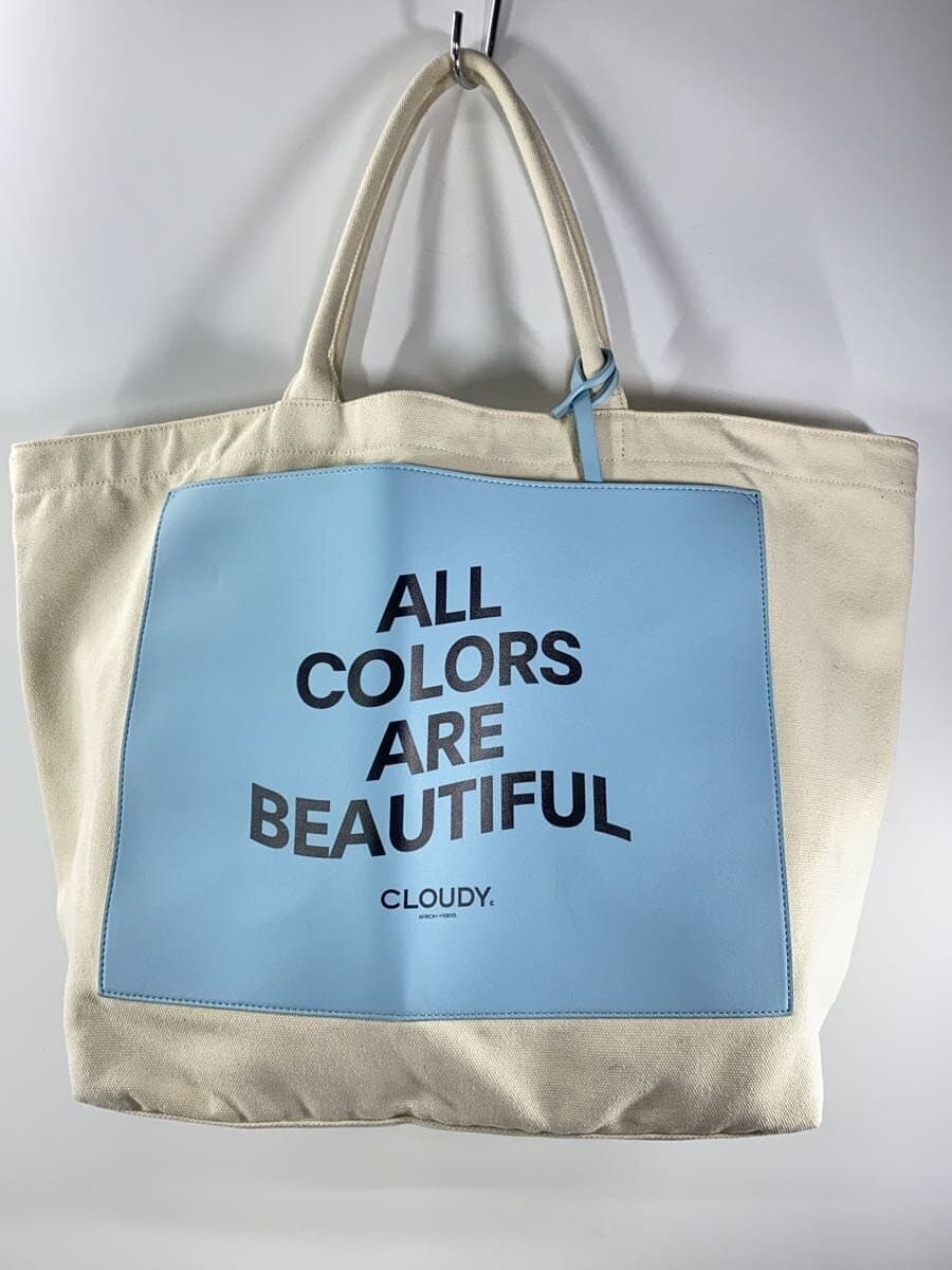 CLOUDY Tote Bag CRM Solid