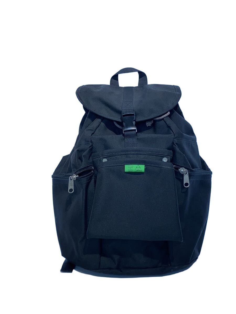 PORTER backpack canvas BLK plain