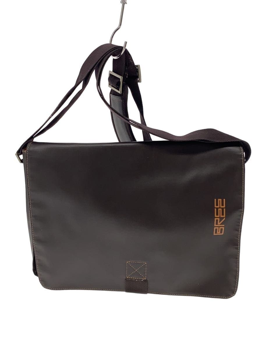 BREE Shoulder Bag Faux Leather BRW Solid