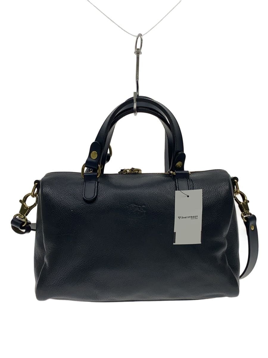 IL BISONTE Shoulder Bag Leather NVY