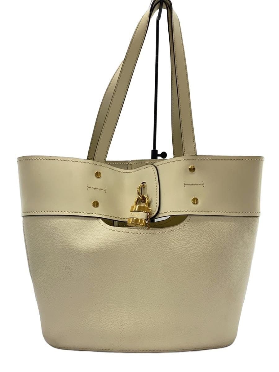 Chloe tote bag leather WHT