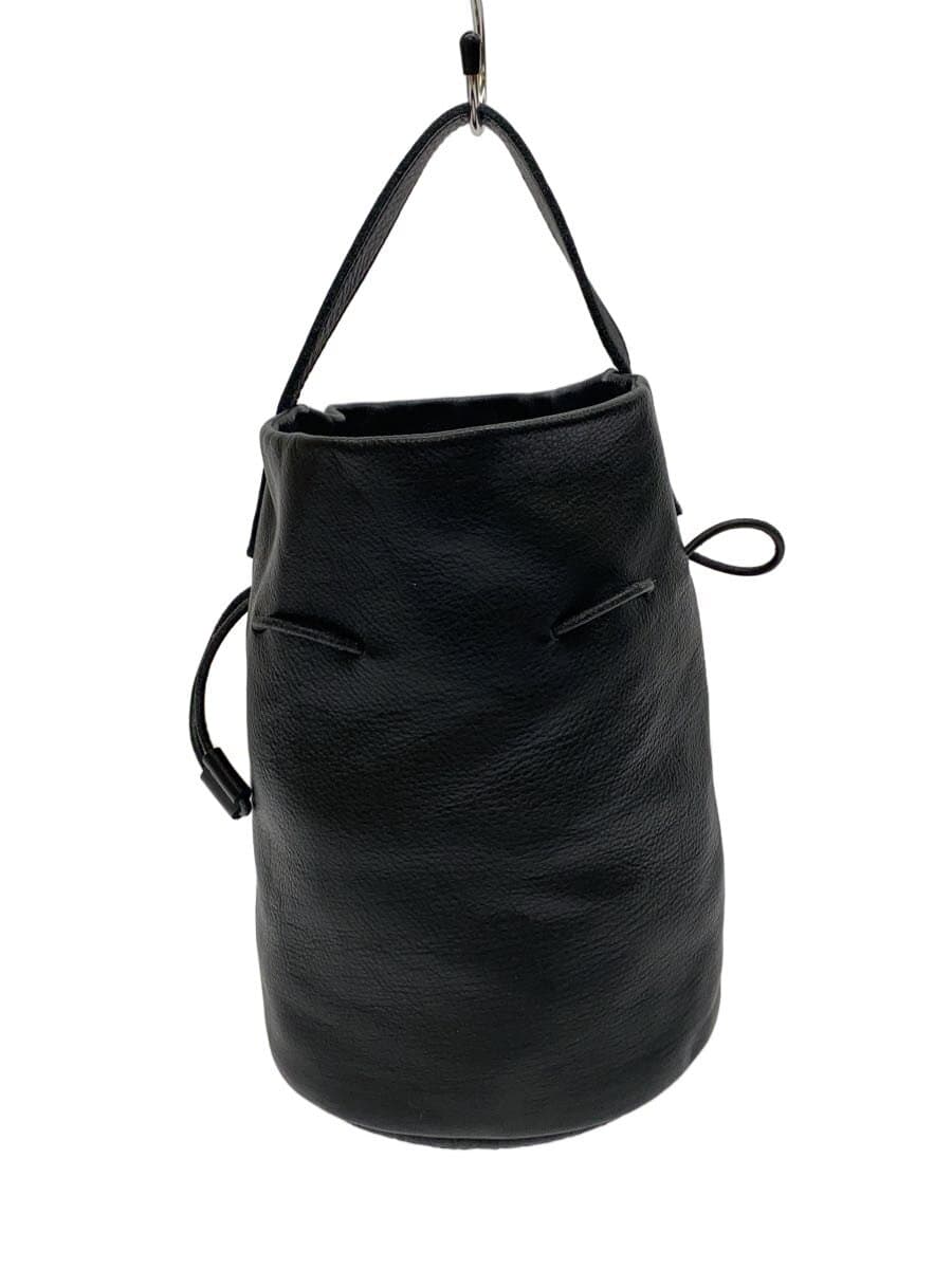 MORMYRUS One Handle Handbag Leather BLK