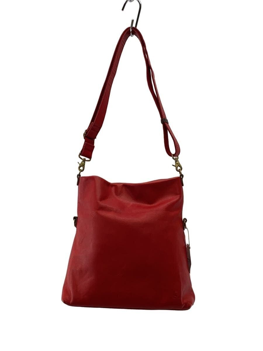 kissora Shoulder Bag Leather RED