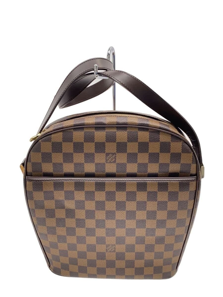 LOUIS VUITTON Ipanema GM Damier Ebene PVC BRW N51292