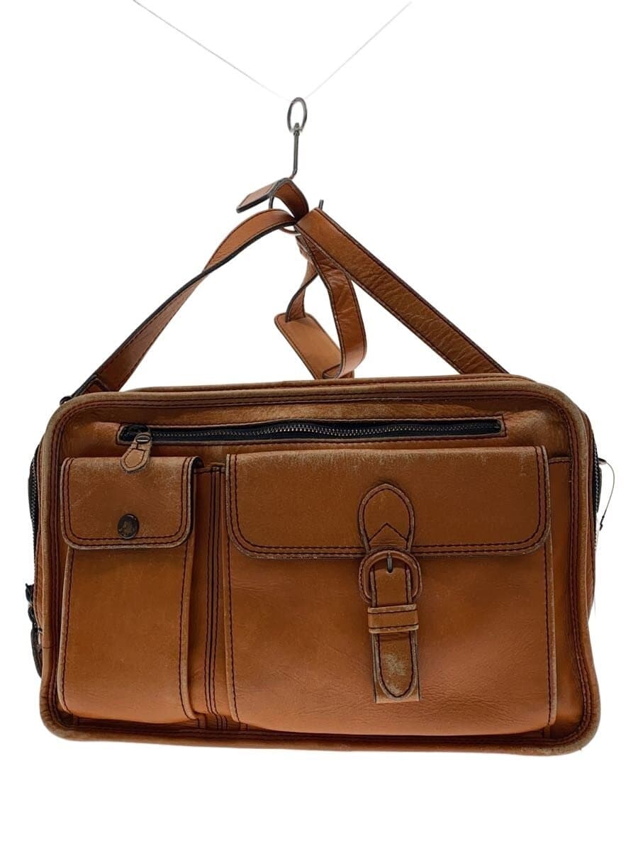 PORTERBARON 2way BRIEFCASE Briefcase Leather BRW Solid Color 206-02635