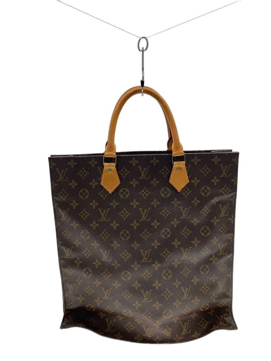 LOUIS VUITTON1)Sack Pla _Monogram Canvas PVC BRW