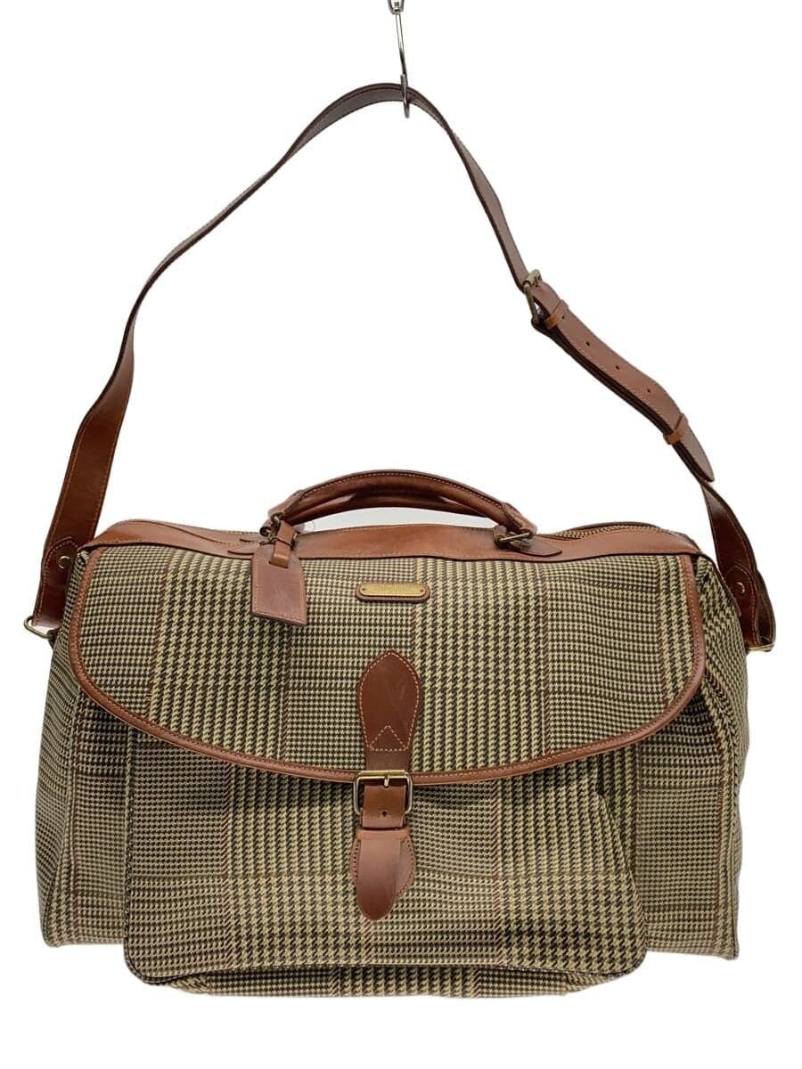 POLO RALPH LAUREN Boston bag Canvas Multicolor Houndstooth