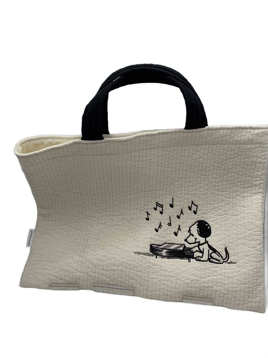 pionunnal x PEANUTS Tote Bag Cotton CRM