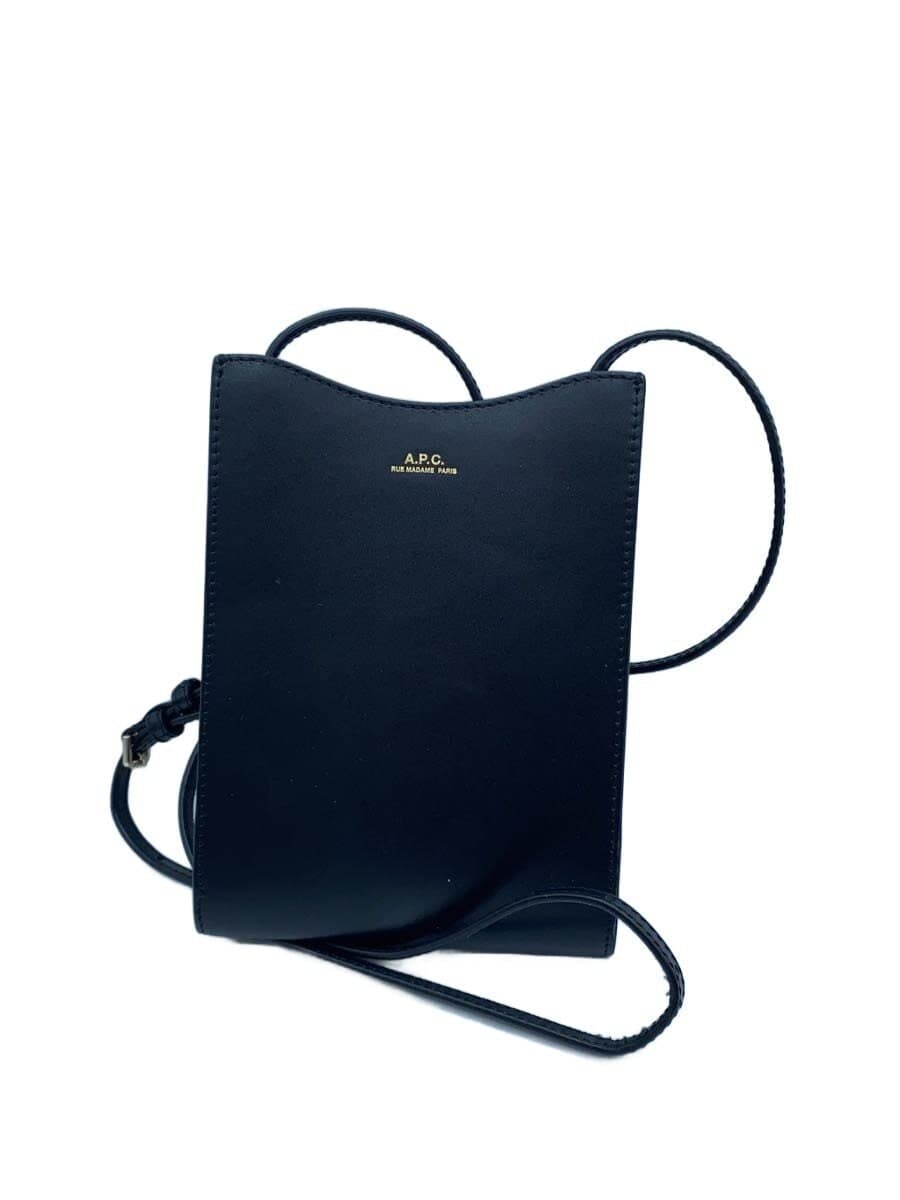 A.P.C. Mini Shoulder Bag Leather Black