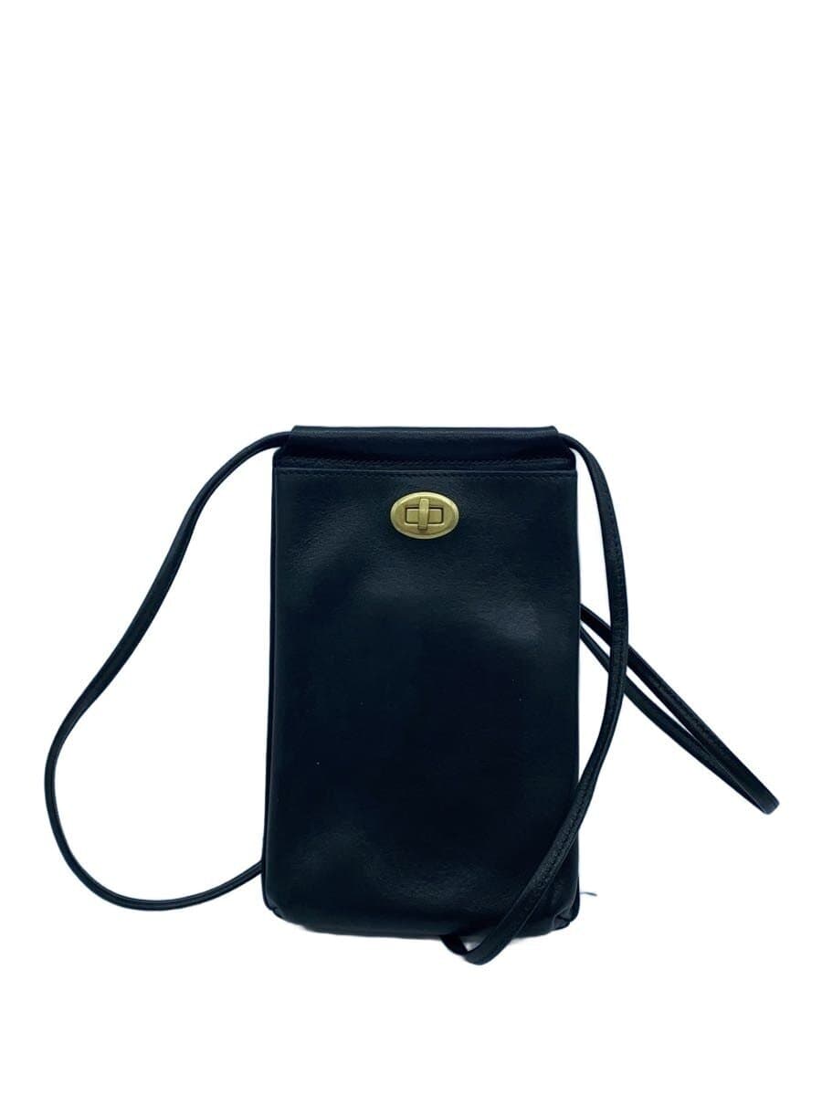 SLOWBONO twist mobile shoulder bag Shoulder bag Leather BLK 858S05L