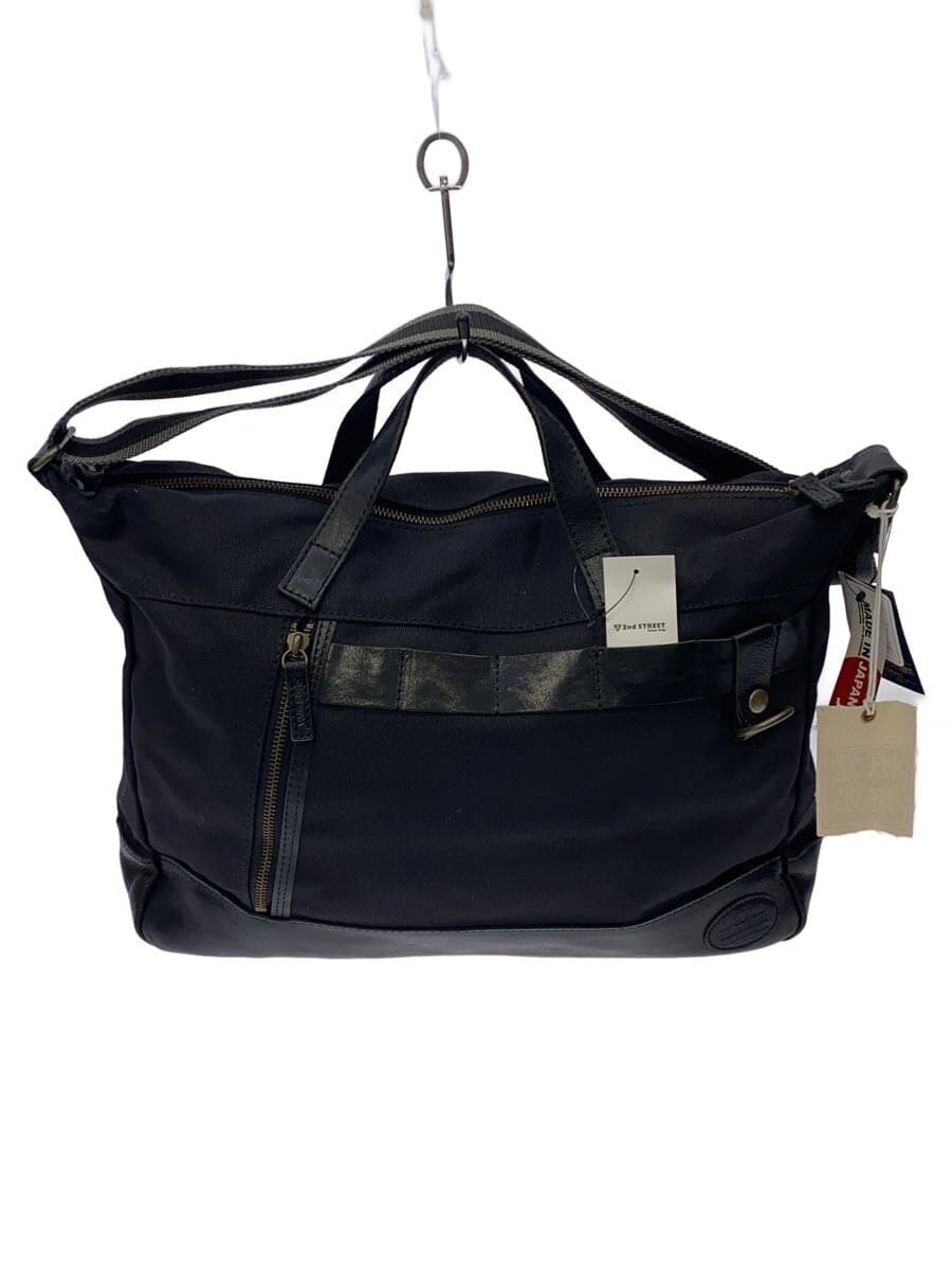 Willis&Geiger Shoulder Bag Canvas BLK WGB-K01
