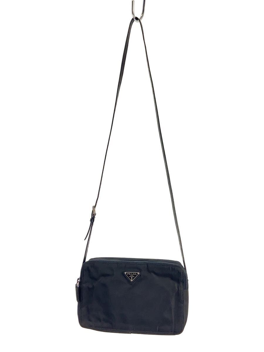 PRADA Shoulder Bag Nylon BLK