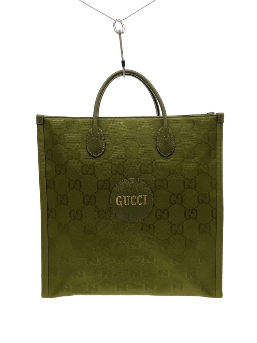 GUCCI Shoulder Bag Canvas KHK All Over Pattern 696043
