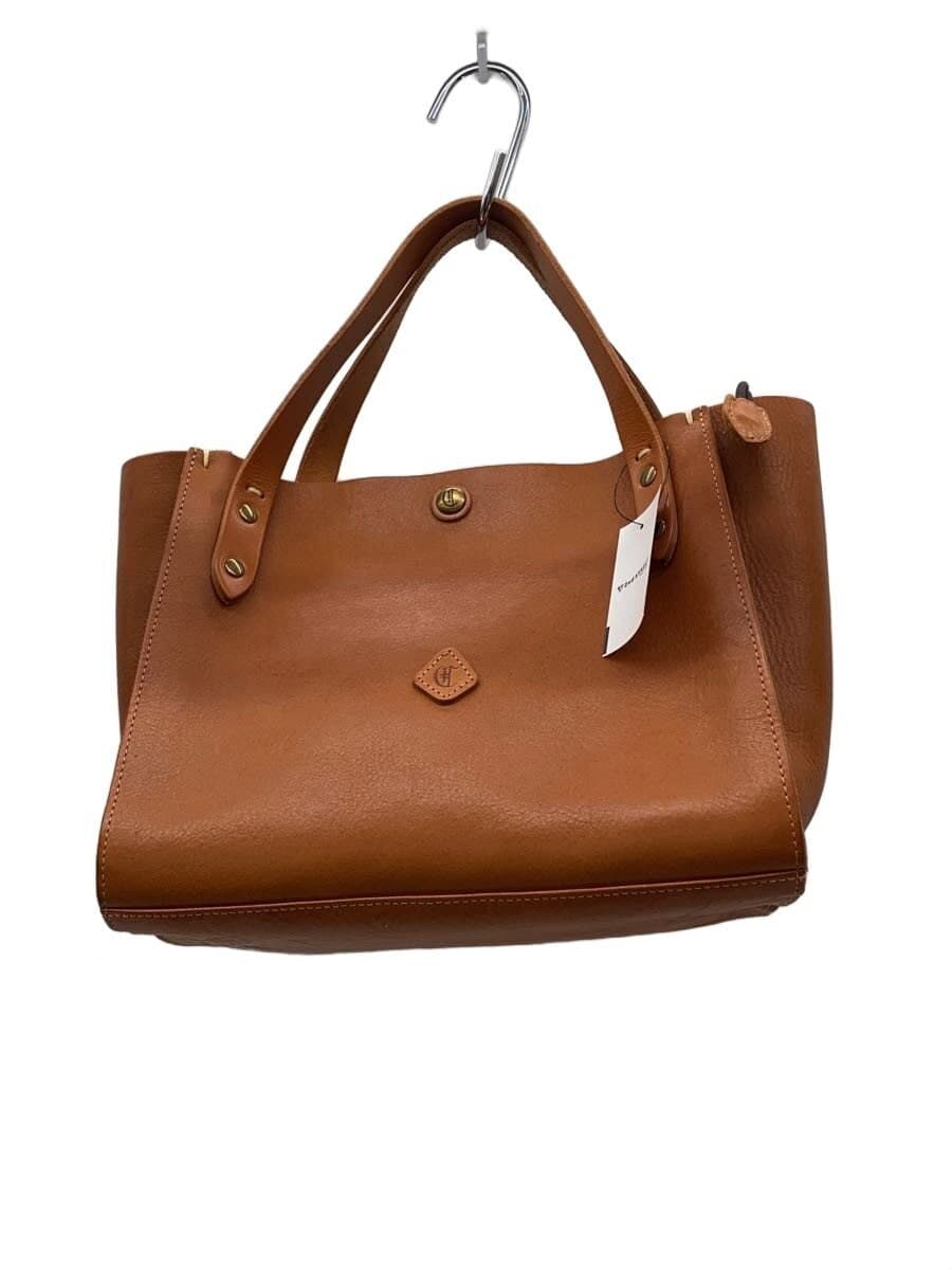 CLEDRAN Tote Bag Leather BRW
