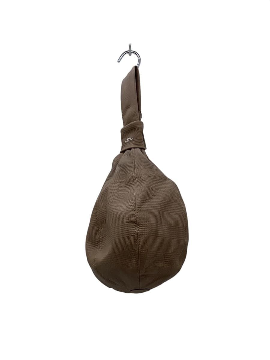M.U.L. handbag cow leather BEG solid color MUL127