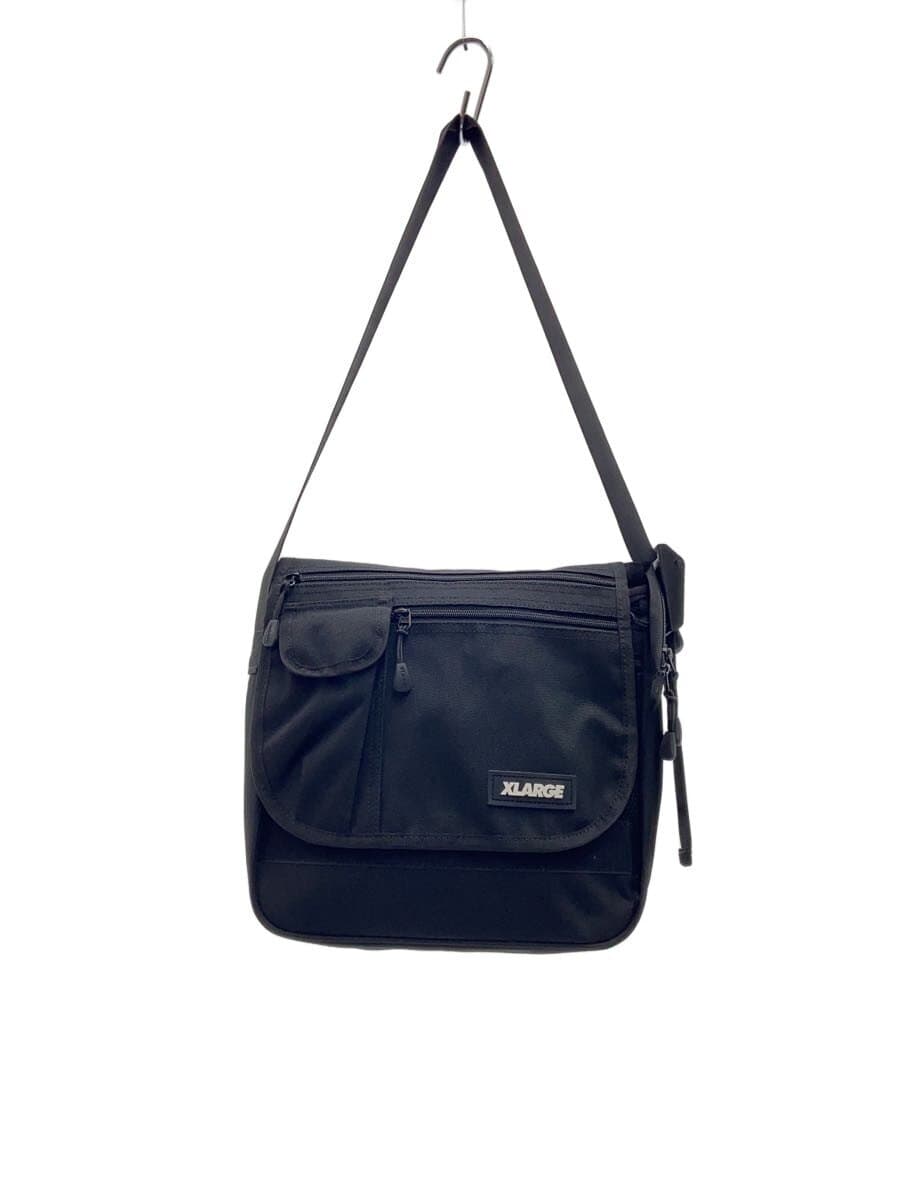 X-LARGEMULTI POCKET SHOULDER BAG Black 101233053001