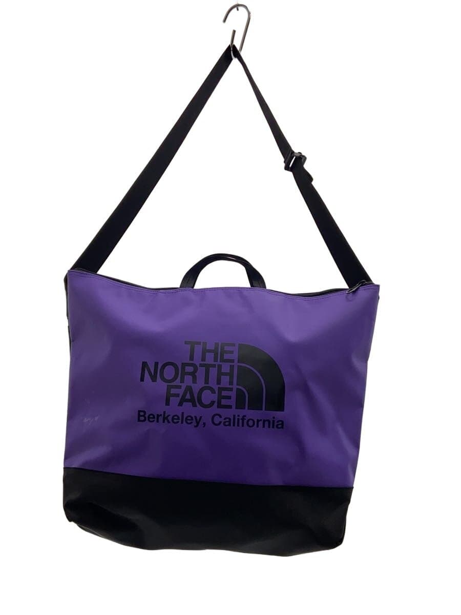 THE NORTH FACEBC Shoulder Tote Peak Purple NM81958 With Wear