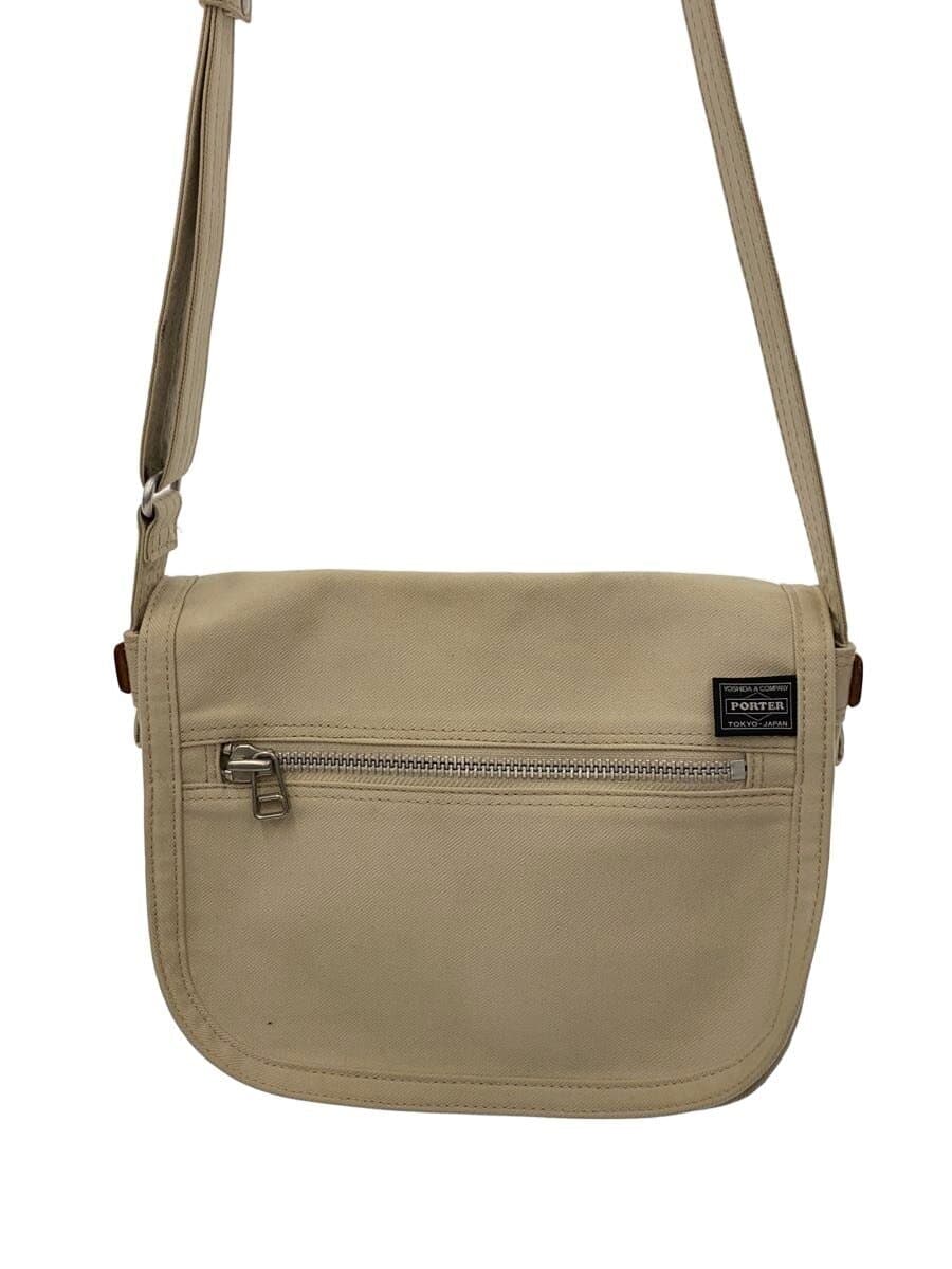 PORTER Naked Shoulder Bag CRM Plain
