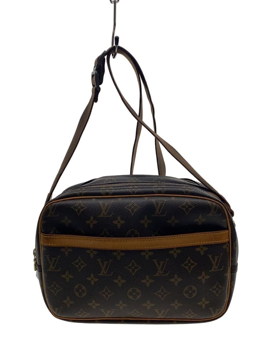 LOUIS VUITTON Reporter PM Monogram Canvas PVC BRW M45254