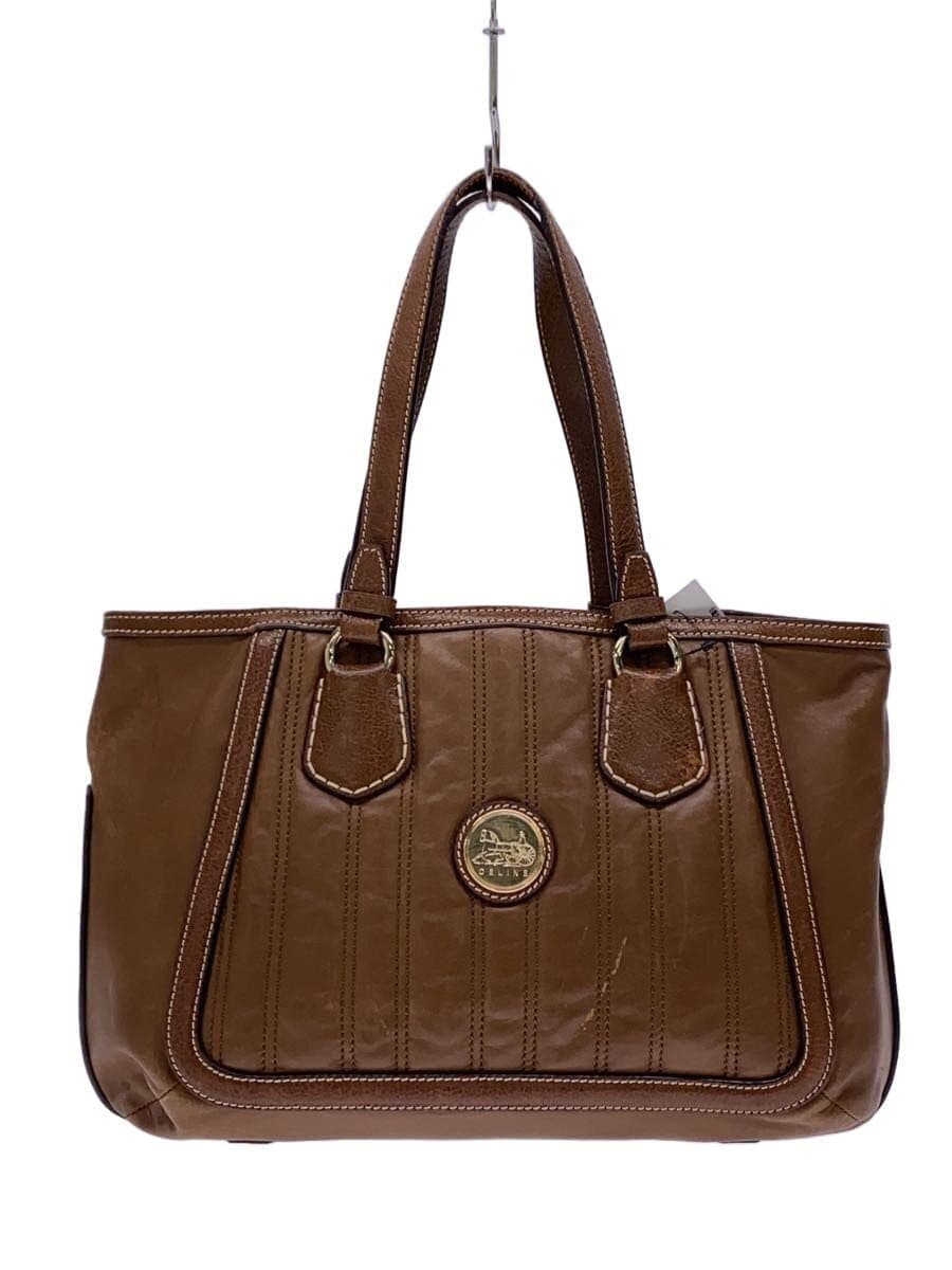 CELINE tote bag leather BRW