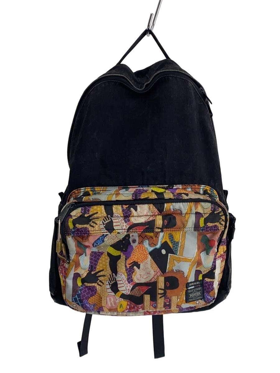 PORTER Backpack Canvas Multicolor Solid