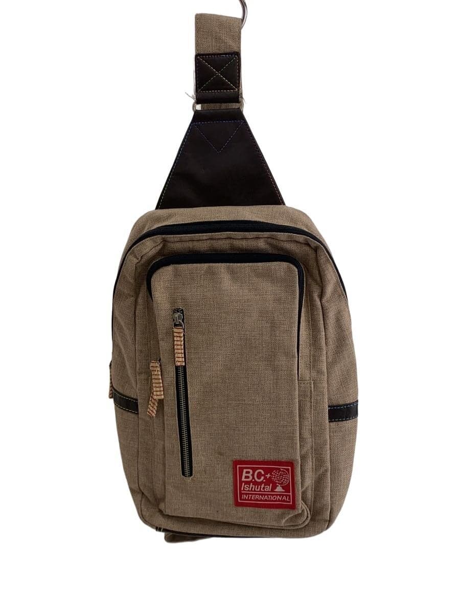 B.C.ISHUTAL Shoulder Bag BEG Solid